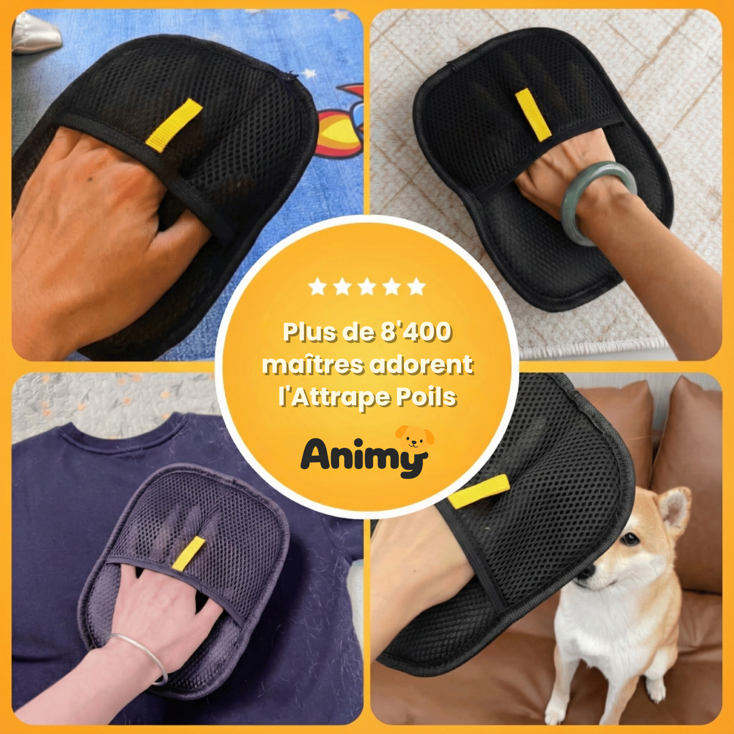 Animy™ Gant Anti-Poils